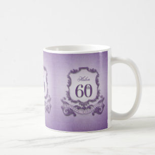 Vintage Frame 60th Birthday Celebration Mug