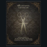 Vintage Framed Damask Hair Salon Brochures<br><div class="desc">Vintage Framed Damask Hair Salon Brochures.</div>