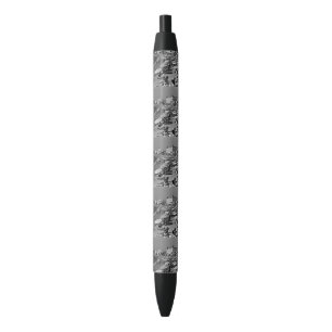 Vintage France Cannes the beach Black Ink Pen