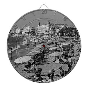 Vintage France Cannes the beach Dartboard