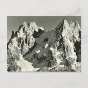 Vintage France, Chamonix, Mont Blanc Postcard