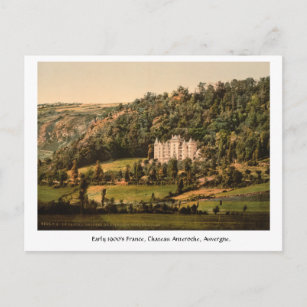 Vintage France Chateau Anteroche Postcard