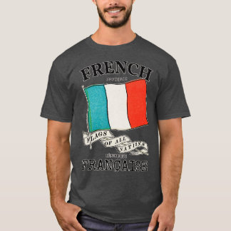 Vintage France Country Flag T-Shirt