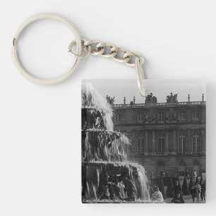 Vintage France palace Versailles Pyramid fountain Key Ring