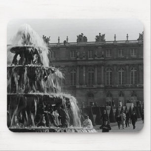 Vintage France palace Versailles Pyramid fountain Mouse Pad