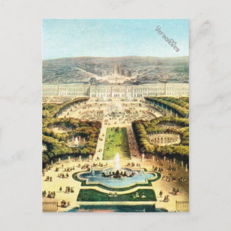 Vintage France, Palais de Versailles Postcard