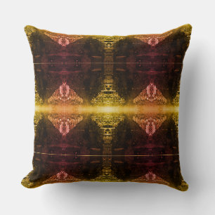 Vintage France Paris champs elysees avenue Throw P Cushion
