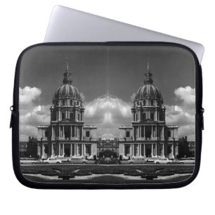 Vintage France Paris Church Saint Louis Invalides Laptop Sleeve