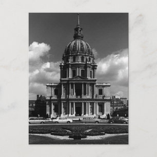 Vintage France Paris Church Saint Louis Invalides Postcard