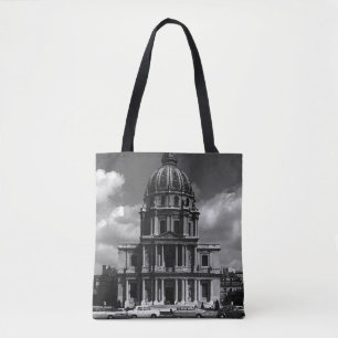 Vintage France Paris Church Saint Louis Invalides Tote Bag