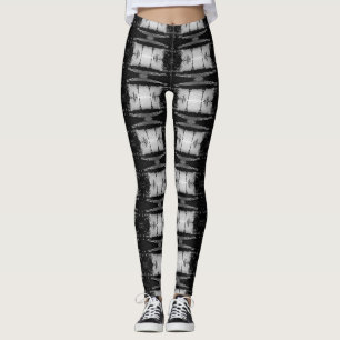 Vintage France Paris Eiffel tower sunset Leggings