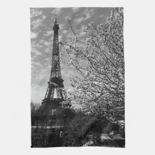 Vintage France Paris Eiffel tower Tea Towel