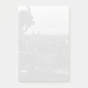 Vintage France Paris Notre Dame Cathedral devil Post-it Notes