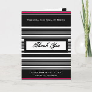 Vintage France Paris Notre Dame Cathedral Thank You Card