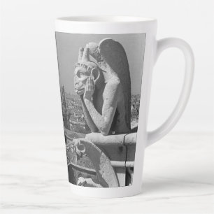 Vintage France Paris Notre Dame Cathedral thinker Latte Mug