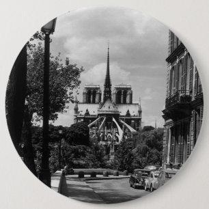 Vintage France Paris notre dame saint louis island 6 Cm Round Badge