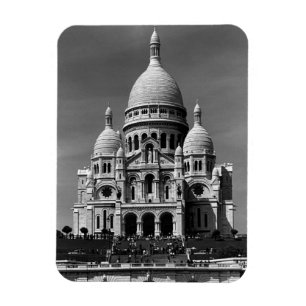 Vintage France Paris Sacre Coeur Basilica 1970 Magnet
