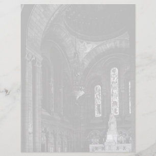 Vintage France Paris sacre Coeur virgin chapel