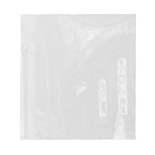 Vintage France Paris sacre Coeur virgin chapel Notepad