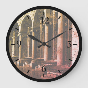 Vintage France Versailles palace Colonnade Grove L Large Clock