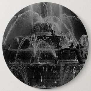 Vintage France Versailles palace Latona Fountain 6 Cm Round Badge