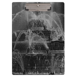 Vintage France Versailles palace Latona Fountain Clipboard