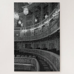 Vintage France Versailles palace opera house Jigsaw Puzzle