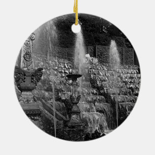 Vintage France Versailles palace Salle de Bal 1970 Ceramic Ornament