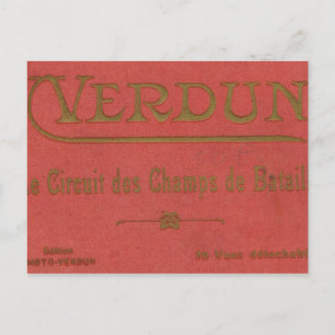 Vintage France,   World War I, Verdun Postcard
