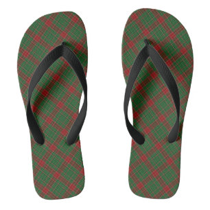 Vintage Fraser of Castle Leathers Tartan Thongs