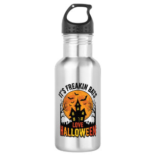 Vintage Freakin Bats Love Halloween Shirt Design_1 532 Ml Water Bottle
