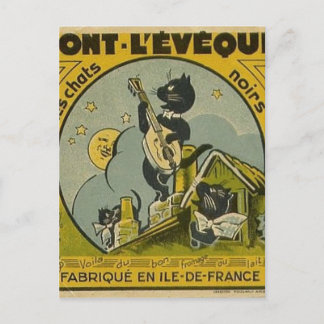 Vintage French Advertisement Postcard