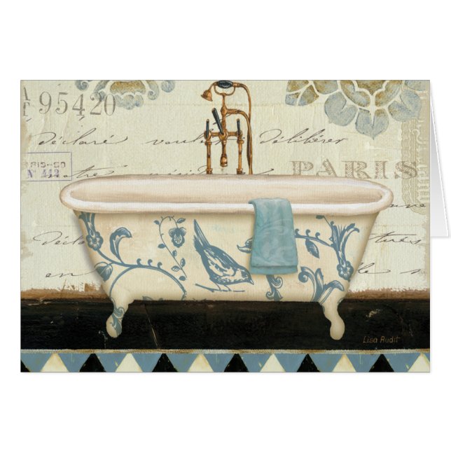 Vintage French Bathtub (Front Horizontal)