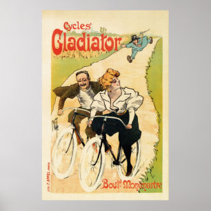 Vintage French bicycle advertising Poster