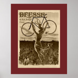 Vintage French Bicycle Poster