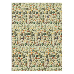 Vintage French Botanical Fruit Poster Art Tablecloth
