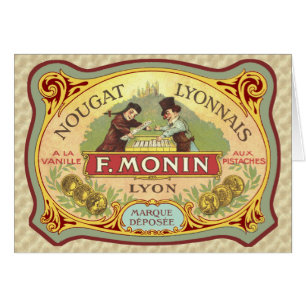 Vintage French Candy Label