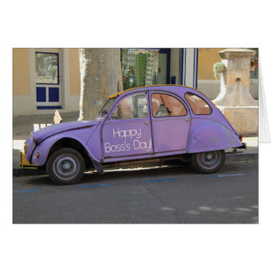 Vintage French car Boss's Day