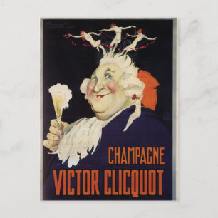 Vintage French Champagne Postcard