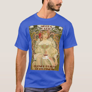 Vintage French Coffee Poster T-Shirt