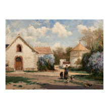 Vintage French Country Antique Cottage