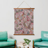 Vintage French Country Floral Bird Chintz Art