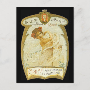 Vintage French Creme Ad Postcard
