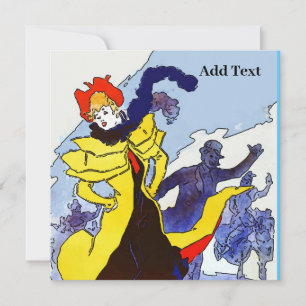 Vintage French Dancer  Cards