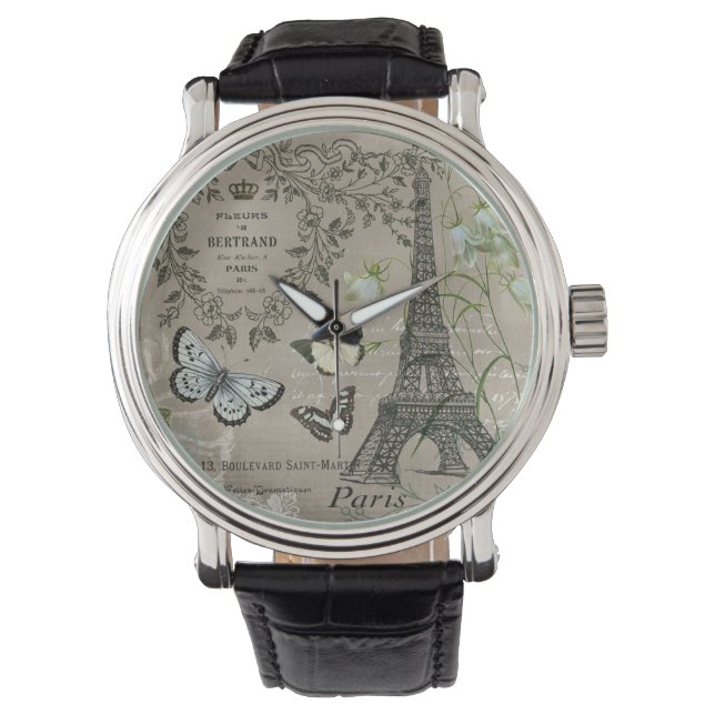 Vintage French Eiffel Tower watch (Front)