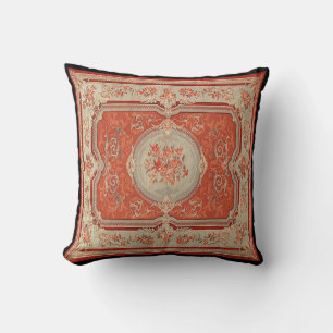 Vintage French Fabric Panel Pillow