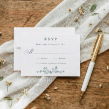 Vintage French Floral Emerald Green Wedding