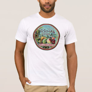 Vintage French Fruit Label T-Shirt