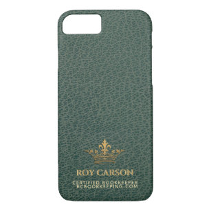 Vintage French Gold Crown Editable Name Case-Mate iPhone Case
