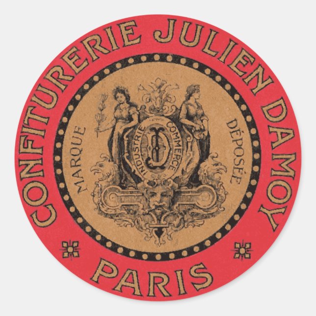 Vintage French Label (Front)